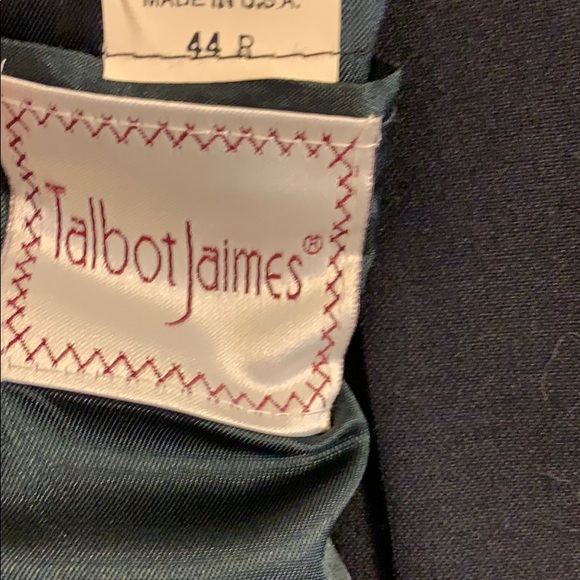 Blue Talbot Jaimes Wool blend suit 44R - Picture 2 of 5